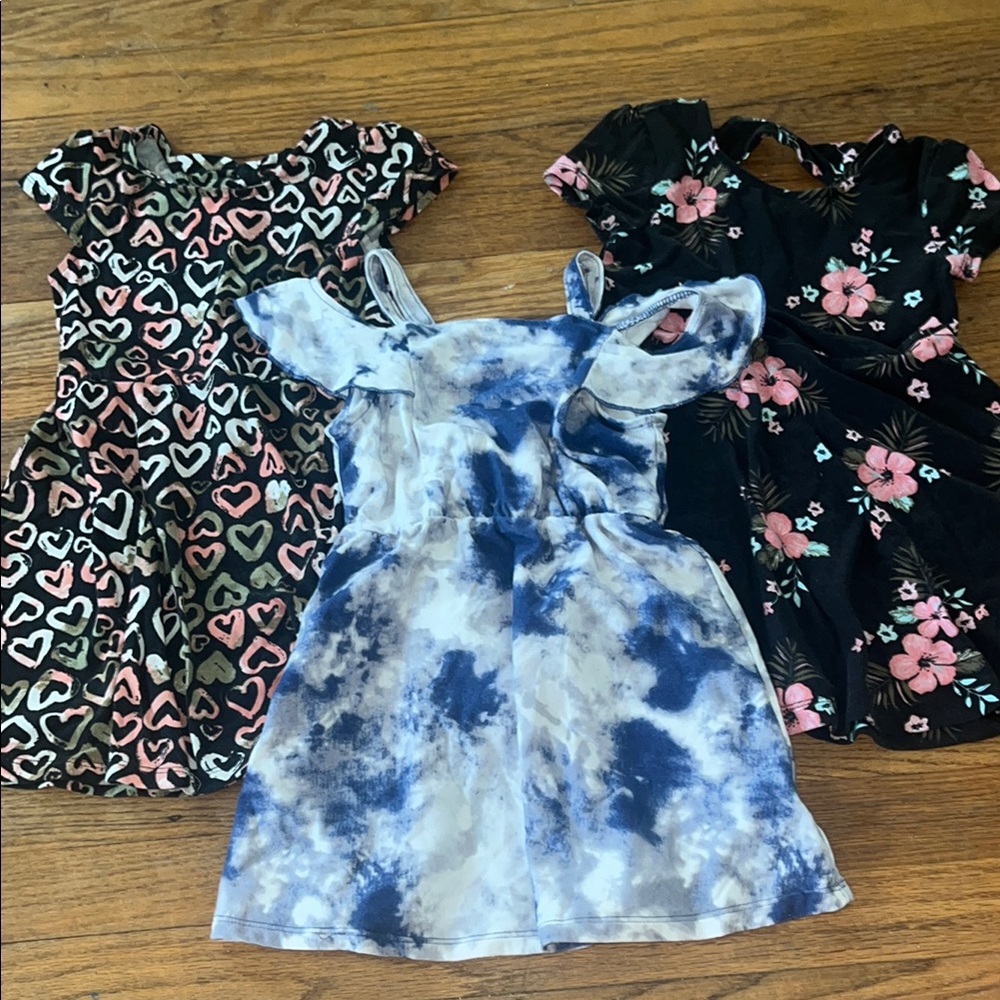 Lot of 3 epic threads toddler size 4 dresses